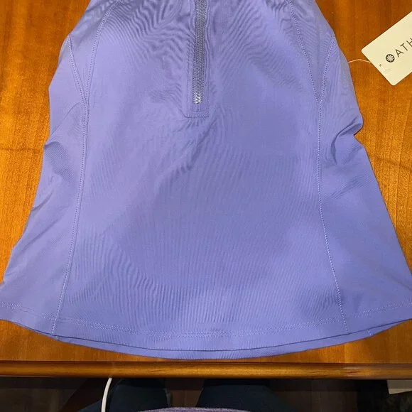 Womens Athleta brand Riptide Tankini top periwinkle blue - Picture 2 of 9